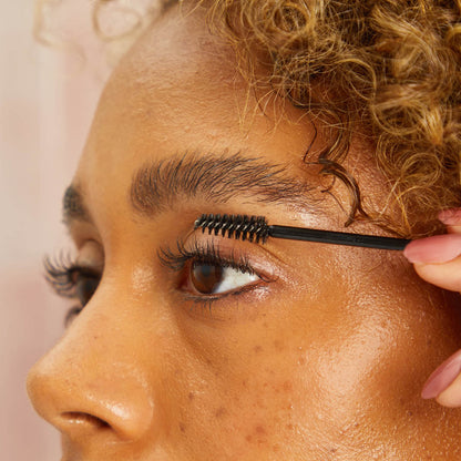 KITSCH 100% Pure Castor Oil — group model lifestyle shot showing versatile uses — Deeply nourishes hair follicles to help support a healthier-feeling scalp — omega-rich formula may help to lengthen eyelashes and thicken eyebrows